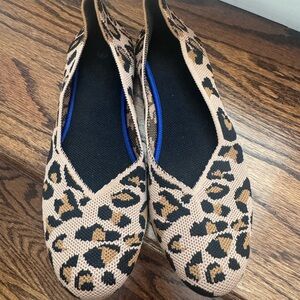 Stylish Leopard Print Women's Flexible Flats
